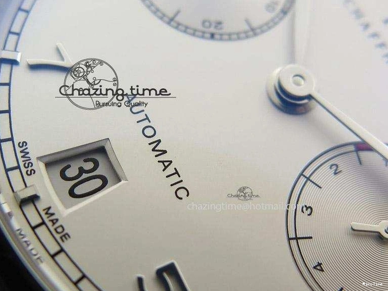 MIROTIME 0125 Bold Portuguese Real PR IW500704 ZF 1:1 Best Edition On Black Leather Strap A 7374